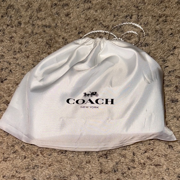 Coach Mila Crossbody Bag Brown with Gold Chain - Picture 10 of 10